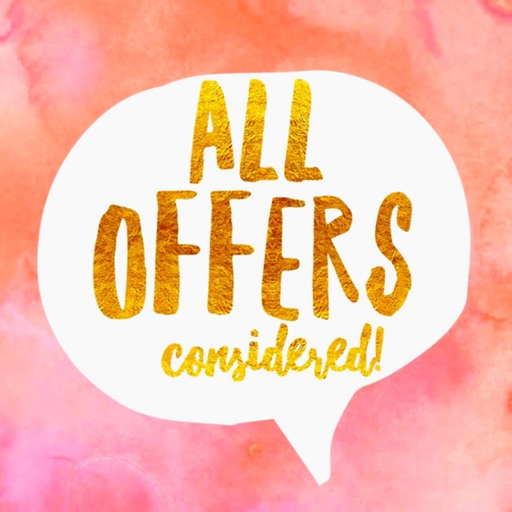 All offers are considered